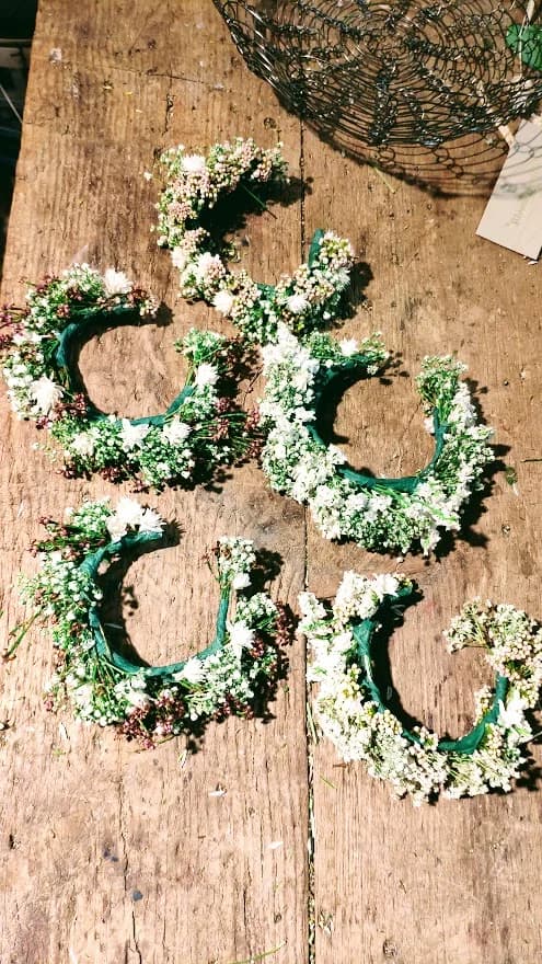 Centres de taula i decoració floral per al banquet